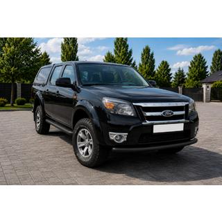 Defensa Delantera ST008 Negra (Acero Inoxidable) foto 3