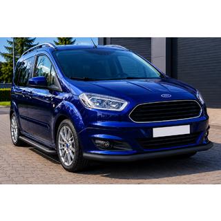 Defensa Delantera ST008 Negra (Acero Inoxidable) Ford Courier 2014-2023