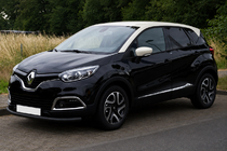 Renault Captur 2013-2019 Defensa Delantera ST008 Negra (Acero Inoxidable) foto 1