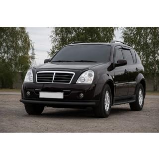 Defensa Delantera ST008 Negra (Acero Inoxidable) SsangYong Rexton I 2001-2017 foto 1
