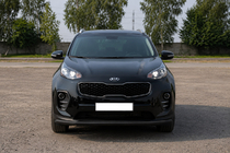 Kia Sportage 2015-2021 Defensa Delantera ST008 Negra (Acero Inoxidable) foto 3