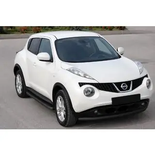 Defensa delantera ST008-2 Black (acero inoxidable) foto 1