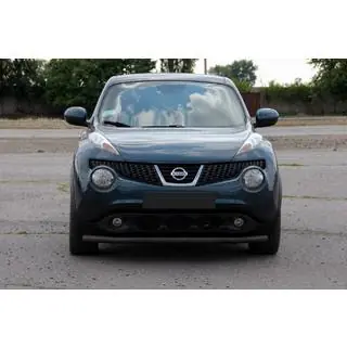 Defensa delantera ST008-2 Black (acero inoxidable) foto 3