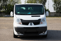 Renault Trafic 2001–2015 Defensa Delantera ST014 Negra (Acero Inoxidable) foto 4