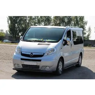Defensa Delantera ST014 Negra (Acero Inoxidable) foto 1