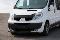 Opel Vivaro 2001–2015 Defensa Delantera ST014 Negra (Acero Inoxidable) foto 3