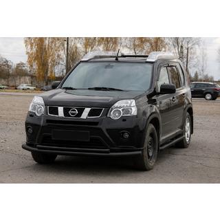 Defensa delantera ST014 Black (acero inoxidable) foto 1