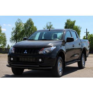 Defensa delantera ST014 Black (acero inoxidable) foto 2