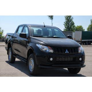 Defensa delantera ST014 Black (acero inoxidable) foto 3