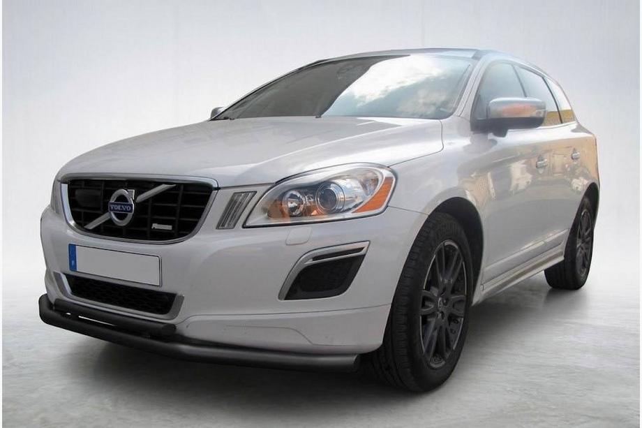Volvo XC60 2009-2017 Defensa delantera ST014 Black (acero inoxidable) Image