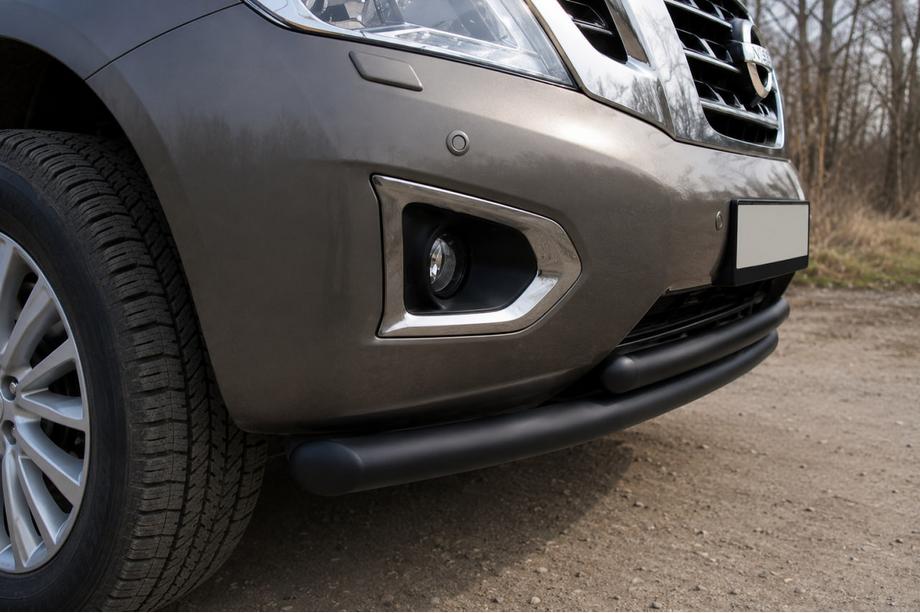Toyota Rav 4 2013-2018 Defensa delantera ST014 Black (acero inoxidable) Image