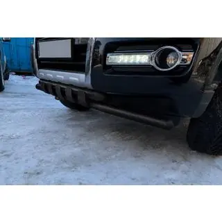 Defensa delantera ST015 Black (acero inoxidable) foto 3