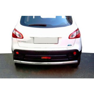 Barra trasera recta (acero inoxidable) Nissan Qashqai 2007-2010 foto 2