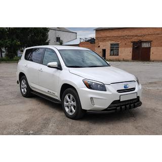 Defensa delantera ST015 Black (acero inoxidable) Toyota Rav 4 2006-2013 foto 2