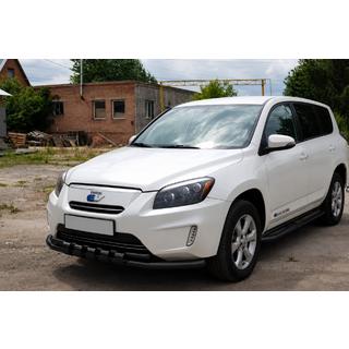 Defensa delantera ST015 Black (acero inoxidable) Toyota Rav 4 2006-2013 foto 3