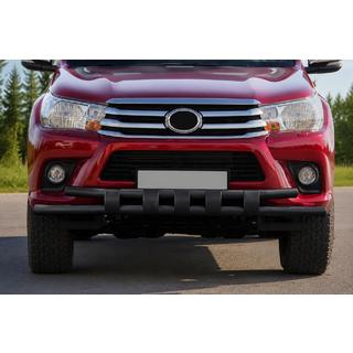 Defensa delantera ST015 Black (acero inoxidable) foto 1