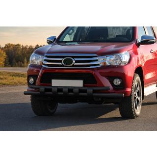 Defensa delantera ST015 Black (acero inoxidable) foto 2