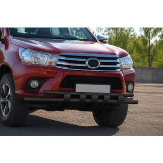 Defensa delantera ST015 Black (acero inoxidable) foto 3