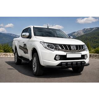 Defensa delantera ST015 Black (acero inoxidable)