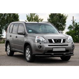 Defensa delantera ST015/2 Black (inox) Nissan X-trail T31 2007-2014 foto 1