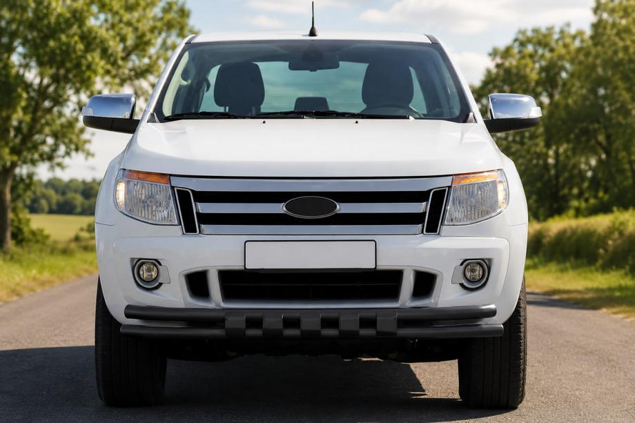 Ford Ranger 2011–2022 Defensa delantera ST016 Black (acero inoxidable) Foto 1