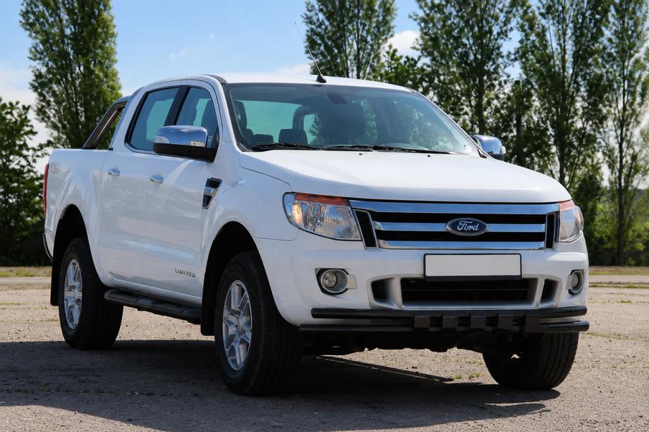Ford Ranger 2011–2022 Defensa delantera ST016 Black (acero inoxidable) Foto 3
