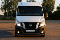 Opel Movano 2010-2021 Defensa delantera ST016 Black (acero inoxidable) foto 2