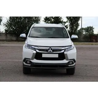Defensa delantera ST016 Black (acero inoxidable) foto 3