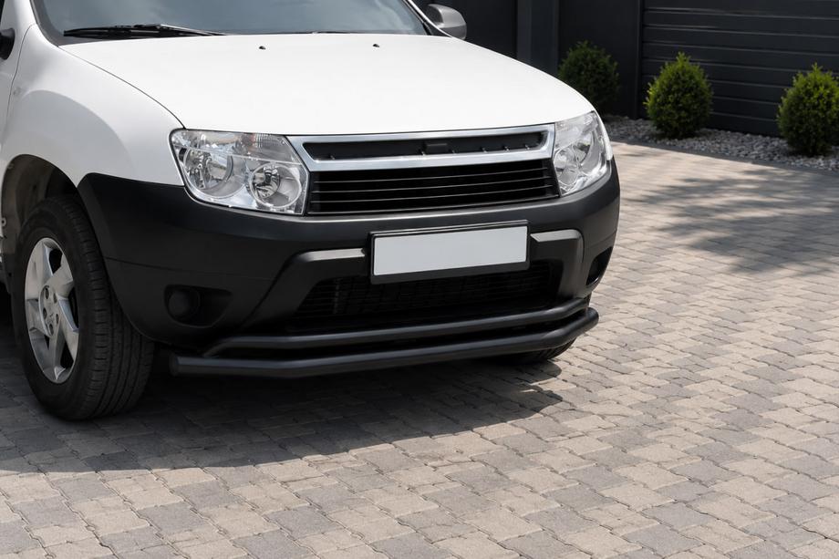 Renault Duster 2008–2017 Defensa delantera ST017 Black (acero inoxidable) Image