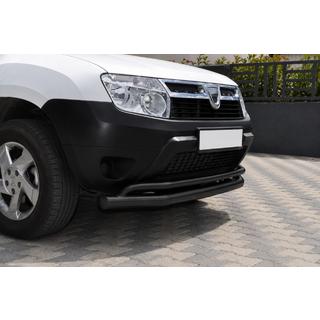 Defensa delantera ST017 Black (acero inoxidable) Dacia Duster 2008-2018 foto 2