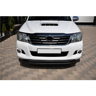 Defensa delantera ST017 Black (acero inoxidable) Toyota Hilux 2006-2015 foto 1