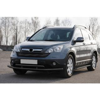 Defensa delantera ST018 Black (acero inoxidable) Honda CRV 2007-2011 foto 2