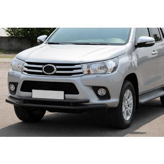 Defensa delantera ST018 Black (acero inoxidable) foto 1