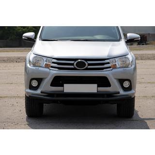 Defensa delantera ST018 Black (acero inoxidable) foto 2