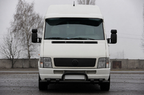 Volkswagen LT 1995-2006 Defensa delantera ST020 Black (acero inoxidable) foto 1