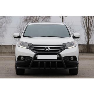 Defensa delantera WT003-ST-V1 Black (acero inoxidable) Honda CRV 2012-2016 foto 1