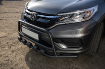 Honda CRV 2012-2016 Defensa delantera WT003-ST-V2 Black (acero inoxidable) foto 2