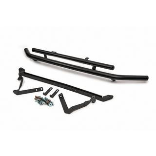 Defensa delantera doble tubo 60/48 mm Black (acero inoxidable) foto 2