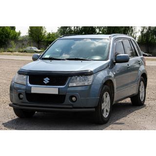 Barra delantera doble 60/42mm Black (acero inoxidable) Suzuki Grand Vitara 2005-2017 foto 1