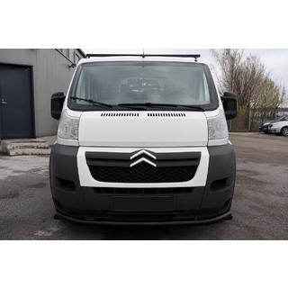 Defensa delantera ST008 Black (acero inoxidable)