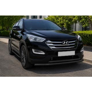Defensa delantera tipo barra ST014 Black (acero inoxidable) foto 1