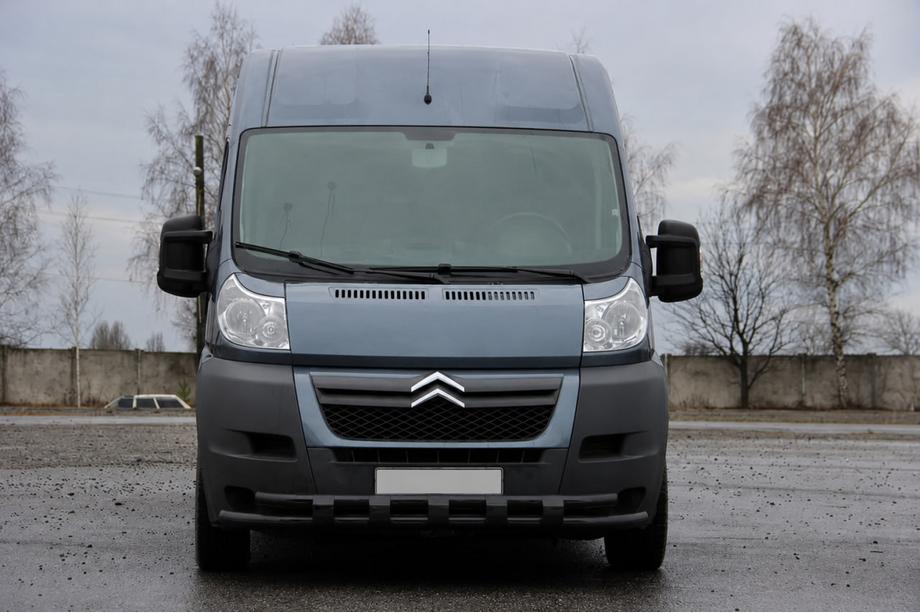 Opel Movano 2021- Defensa delantera ST015 Black (acero inoxidable) Image