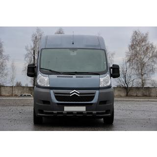 Defensa delantera ST015 Black (acero inoxidable) foto 1