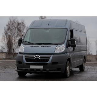 Defensa delantera ST015 Black (acero inoxidable) foto 2