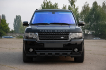 Range Rover III L322 2002-2012 Defensa delantera ST015 Black (acero inoxidable) foto 2