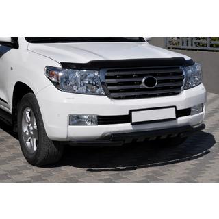Defensa delantera ST015 Black (acero inoxidable) Toyota Land Cruiser 200 2007-2021 foto 1