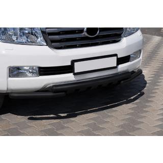 Defensa delantera ST015 Black (acero inoxidable) Toyota Land Cruiser 200 2007-2021 foto 3