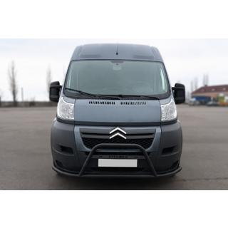 Defensa delantera ST019 Black (acero inoxidable) foto 1