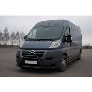 Defensa delantera ST019 Black (acero inoxidable) foto 3