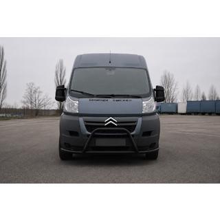 Defensa delantera ST019 Black (acero inoxidable) foto 1